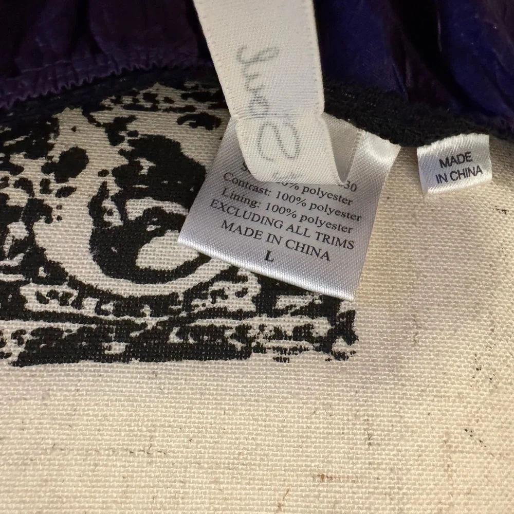 Heart Soul Purple Embroidered Scoop-Neck Tunic - Picture 4 of 4